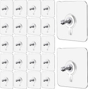 Self-Adhesive Wall Hooks for Home, Pack of 10