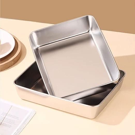 FreshLock Pro  Stainless Steel Storage Container | Airtight, Non-Stick Baking Tray & Leakproof Food Storage Box.