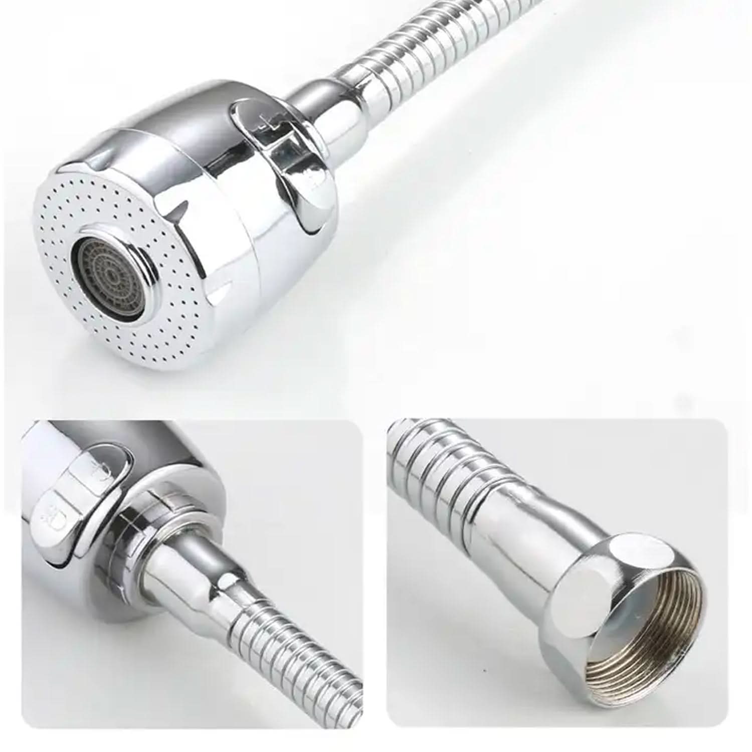 360 Rotating Faucet Sprayer Extension 6 Inch