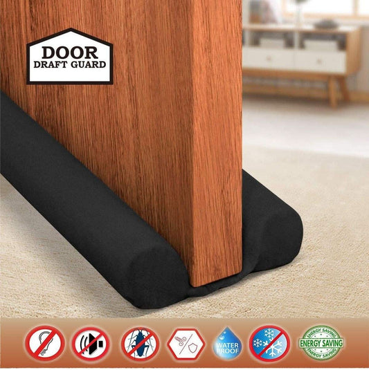 DraughtMaster Pro  Twin Door Seal & Draft Guard | Ultimate Energy Saving Stopper for Doors & Windows.