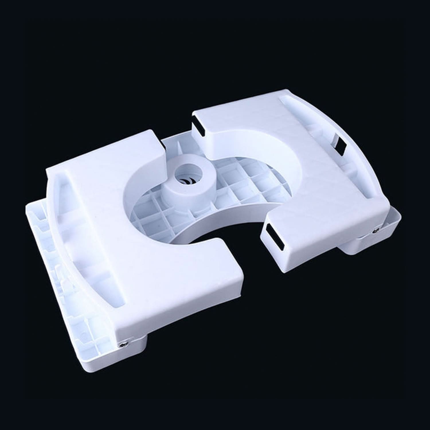 ReliefStep Pro  Foldable Non-Slip Toilet Squat Stool | Constipation & Piles Relief Aid with Diffuser Slot.