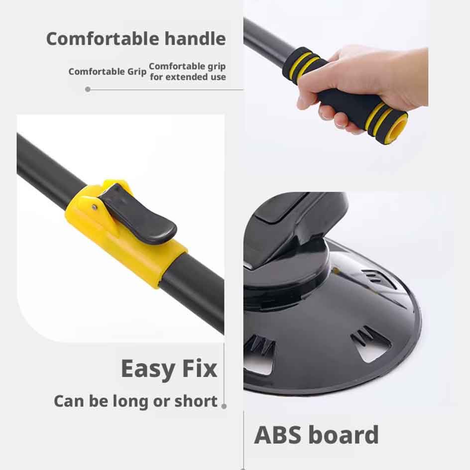 Flexible angle car cleaning brush head