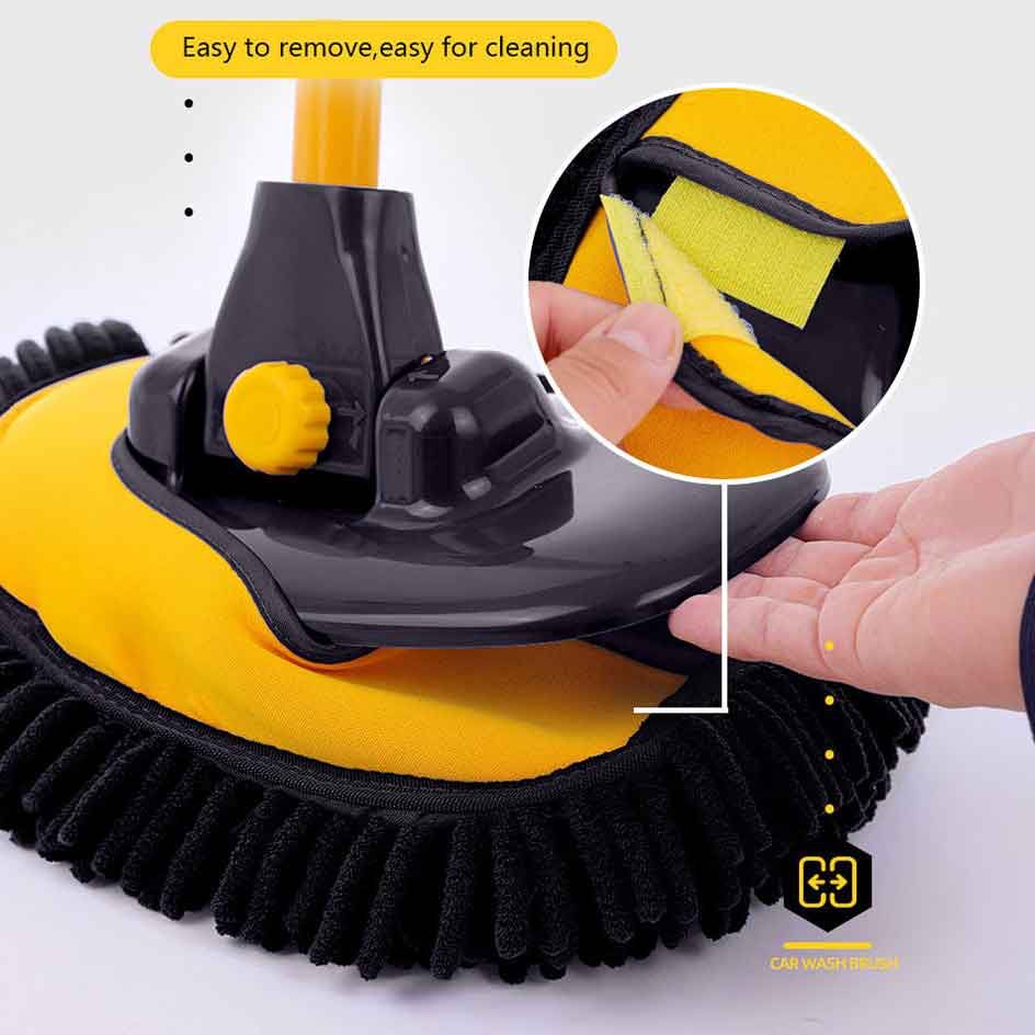 Car cleaning brush feature summary