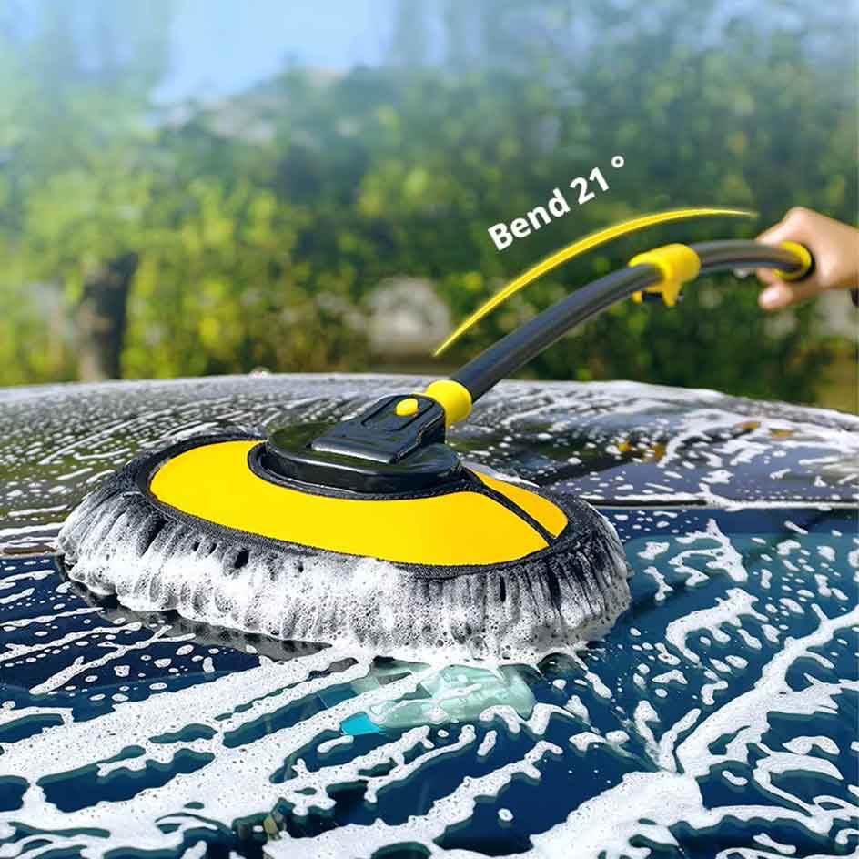 Telescopic car cleaning brush length options