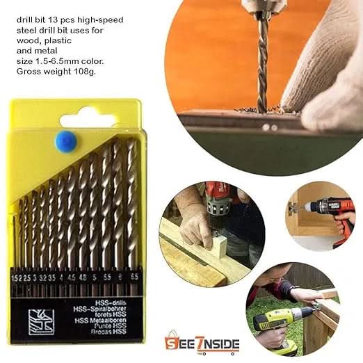 Serrated durable drill bit kit designed for precision and long-lasting performance in various drilling applications