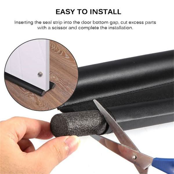 Twin Draft Guard Door Seal Under Door Gap Blocker