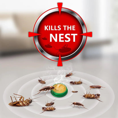 Natural Cockroach Killer Gel – Effective Pest Control for Kitchens, Bathrooms, and Cabinets