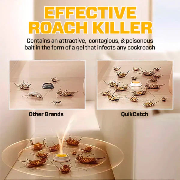 Natural Cockroach Killer Gel – Effective Pest Control for Kitchens, Bathrooms, and Cabinets