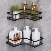 Self-Adhesive Corner Shelf Organizer Set of 2