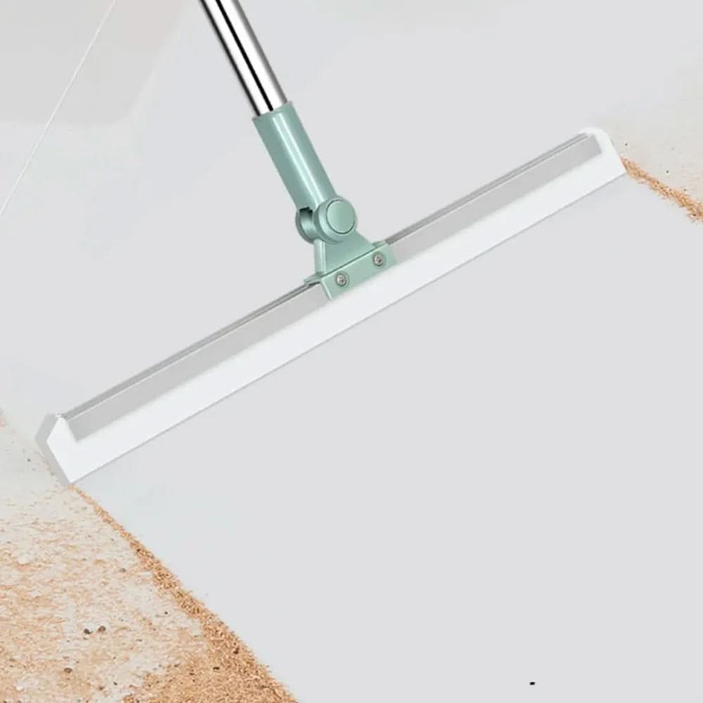 AquaWiz Pro  Self-Squeeze PVA Sponge Mop & Squeegee | Hands-Free, 360 Rotating Multi-Surface Floor Cleaner for Wet & Dry Use.