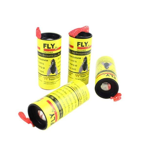 StickyTrap Max  Poison-Free Fly, Mosquito & Insect Catcher Glue Strips | Odorless, Safe for Home & Pets | 4-Pack Economy.