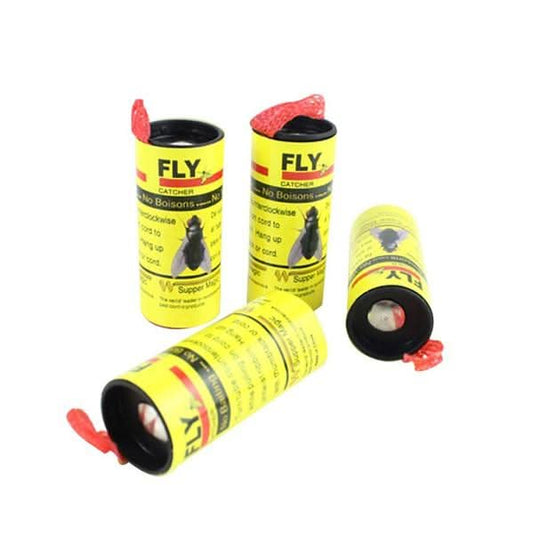 StickyTrap Max  Poison-Free Fly, Mosquito & Insect Catcher Glue Strips | Odorless, Safe for Home & Pets | 4-Pack Economy.